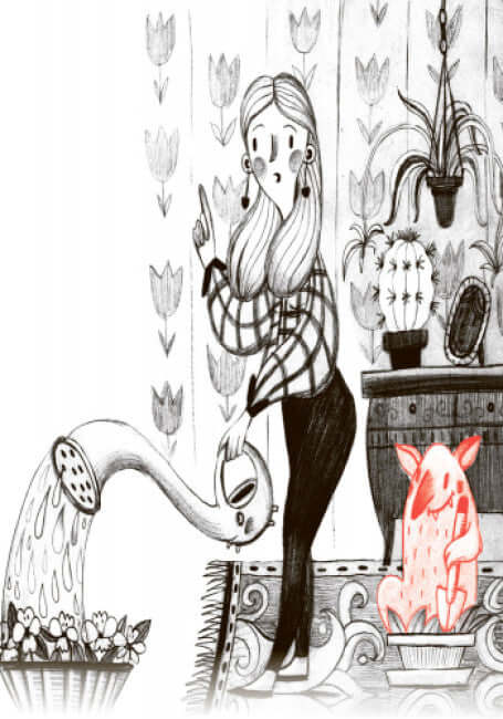 Dragon, chut ! Salle de lecture. Niveau 1