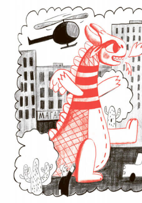 Dragon, chut ! Salle de lecture. Niveau 1