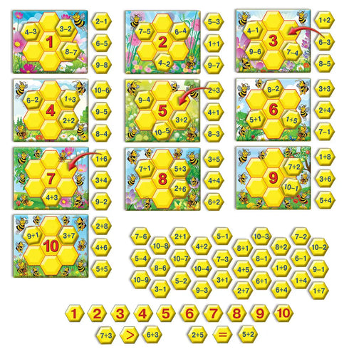 Juego Aprendemos a contar con abejitas - 4820121182586