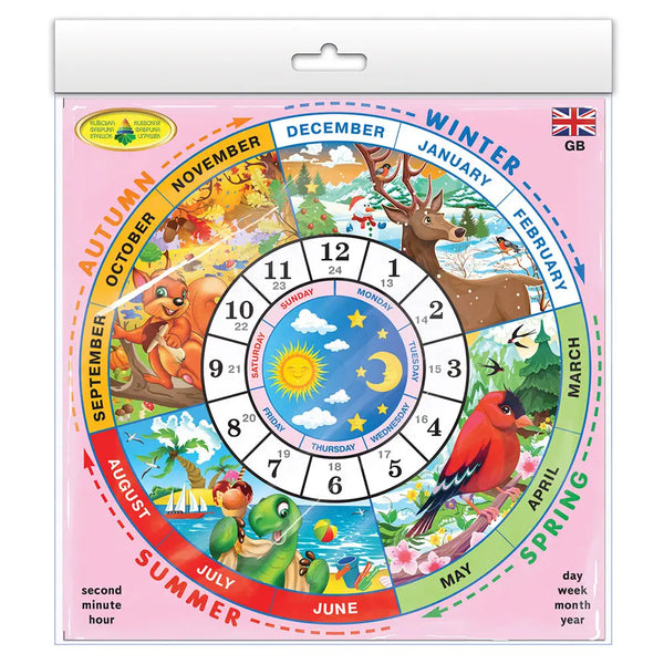 Jeu Apprenons l'heure (en anglais) - 4820121182807