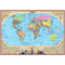 Carte politique du monde 60x40 cm Échelle 1:54 000 000 papier laminé