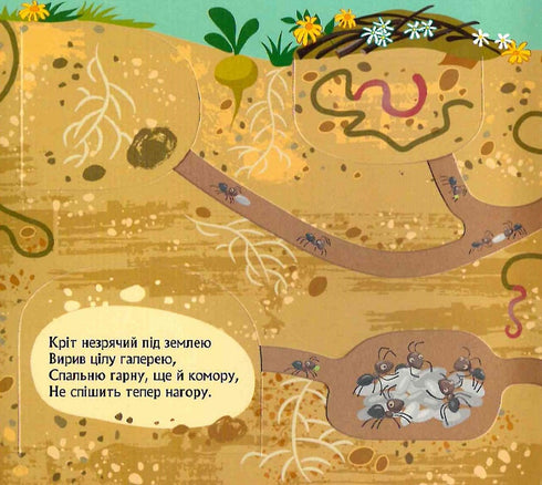 Wer hat sich unter der Erde versteckt