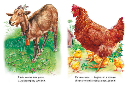 For little ones about animals. Near us. Collection