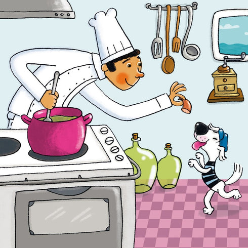 Pixie-Buch. Matrose auf der Fähre