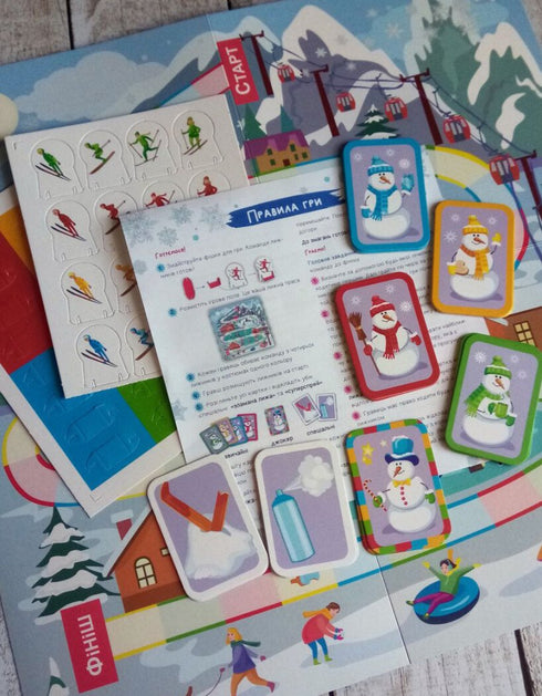 Board game "Ski Racing" - 9789667507558