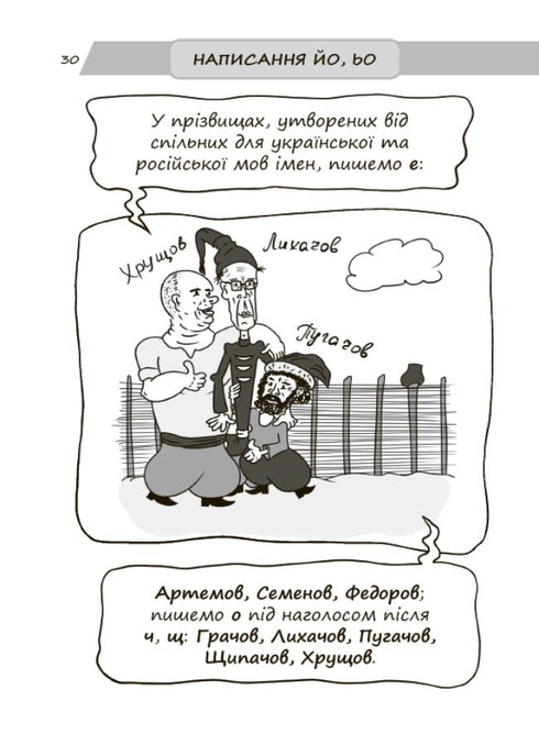 Neue ukrainische Rechtschreibung in Illustrationen. Regeln — einfach und schnell
