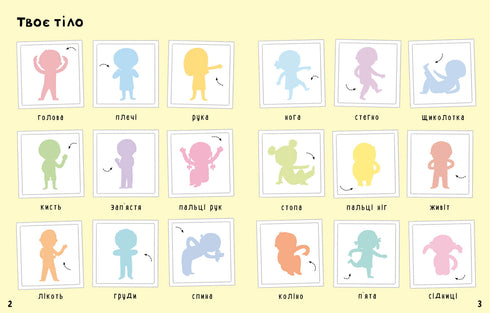 Your Body. The First Sticker Book