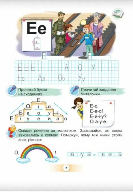 Langue ukrainienne. Alphabet. Partie 2. 1ère classe