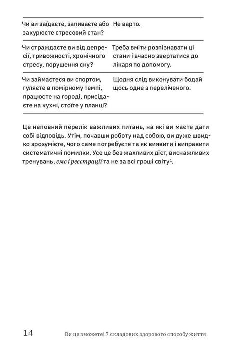 Du schaffst es! 7 Komponenten eines gesunden Lebensstils