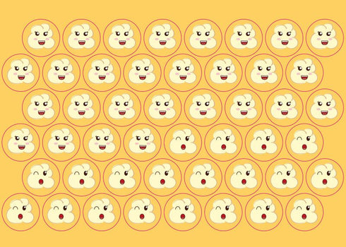 Lustiges Popcorn mit Buchstaben - 9789667507619