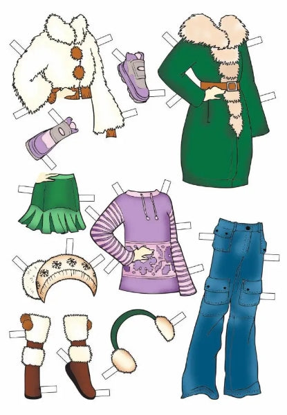 Viste a la muñeca (turquesa)