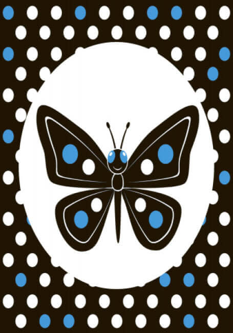 Контрастна книжка для немовляти. Лапотунечка