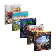Set: Große illustrierte Ausgabe - Harry Potter (Set mit 5 Büchern) (Ukrainische Ausgabe)